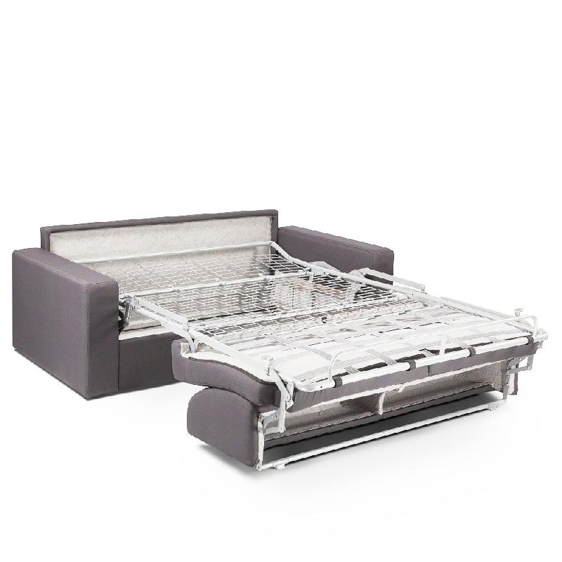 Canapé convertible Midnight Express 160 cm - Matelas 16 cm - Tissu NEO gris silver_3