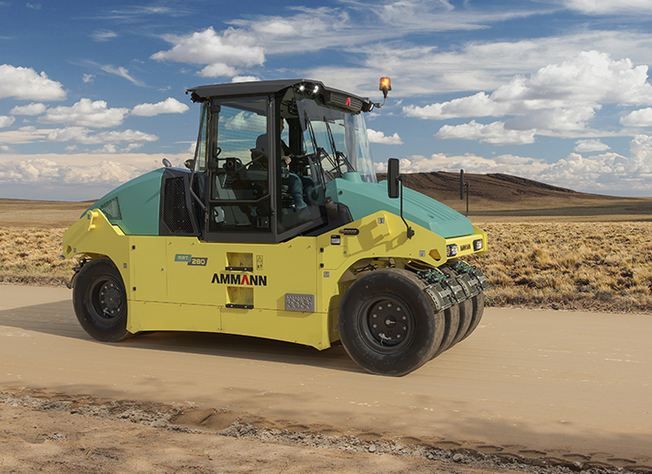 Compacteur sur pneus Art 280 Tier 4f - Ammann - longueur 5040 mm - poids ajustable de 9 à 28 tonnes_3