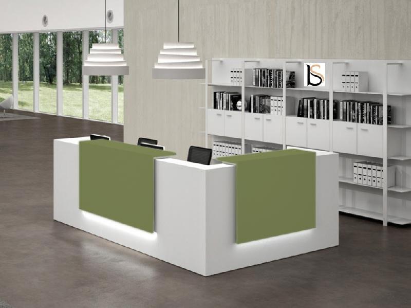 Banque d'accueil d'angle Z2 - Officity - 225, Vert_3