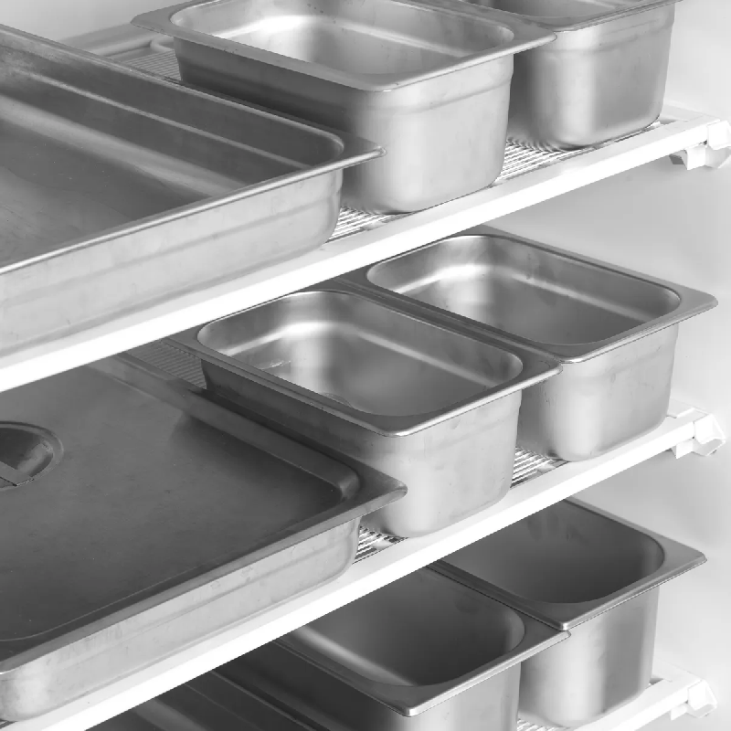 Congélateur de stockage GN2/1 UF600S (605 / 555 L) Inox TEFCOLD_3