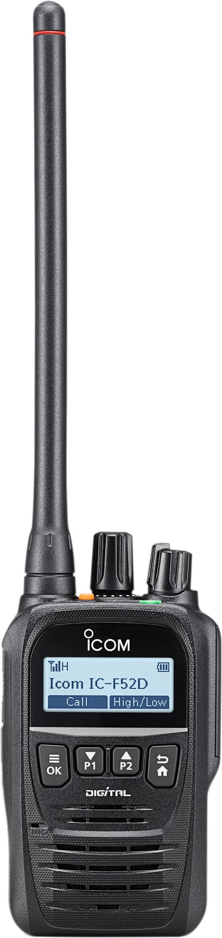 Portatif radio numérique ultra compact avec PTI et Lone Worker - ICOM IC-F52D - Bluetooth, étanche IP67, réduction active du bruit_3