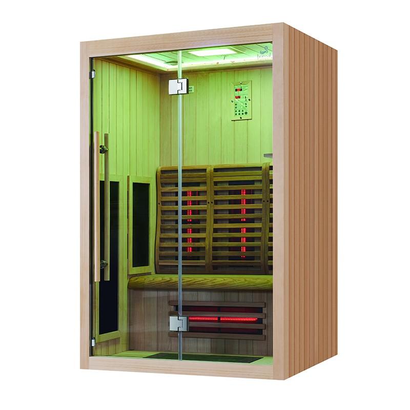 SAUNA INFRAROUGE BOREAL® SIGNATURE 130 À SPECTRE COMPLET - 130X110X205_3