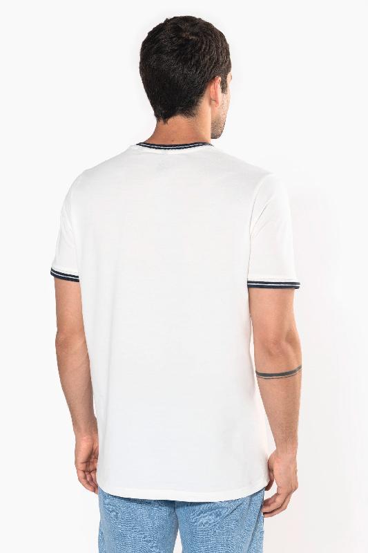 T-shirt maille piquée col rond homme - 100% coton - Réf: K373 - Kariban_3