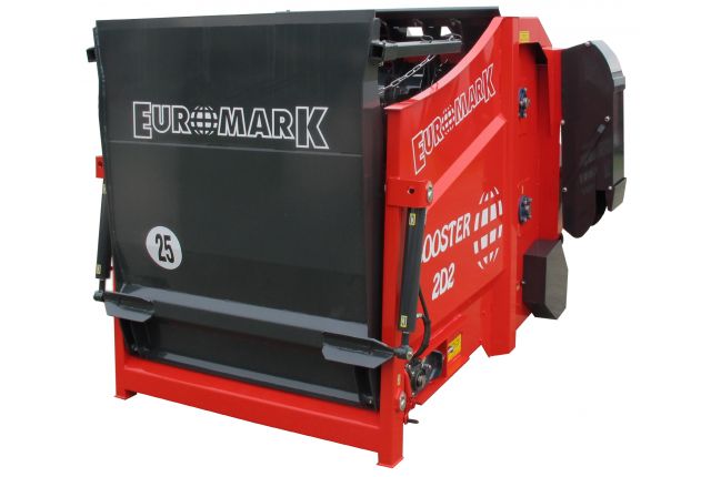 Booster 2D2 - Pailleuse agricole EUROMARK - Capacité utile 2.8m³ - Double démêleurs mécaniques S.D.E._3