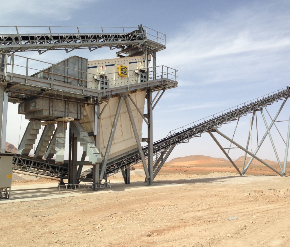 Cribleur pour carrière - Arcen - crible primaire et secondaire_3