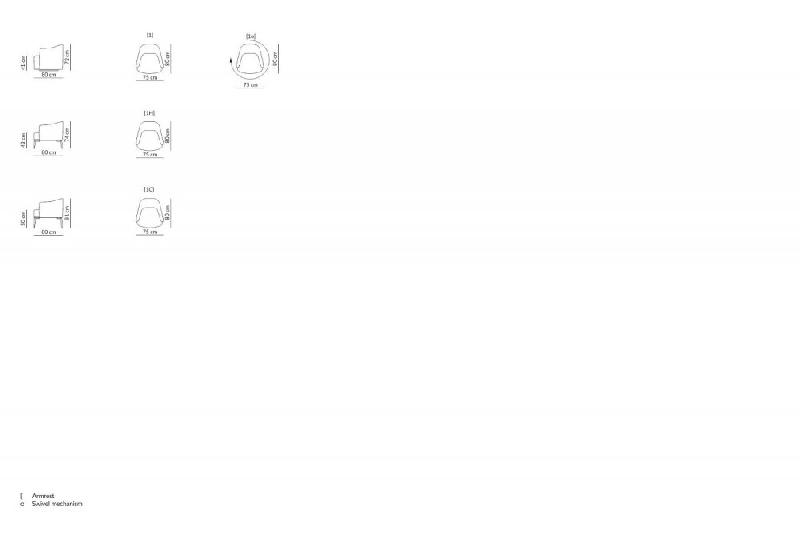 Fauteuil design pivotant Lenox - Confort et élégance par Olta_3