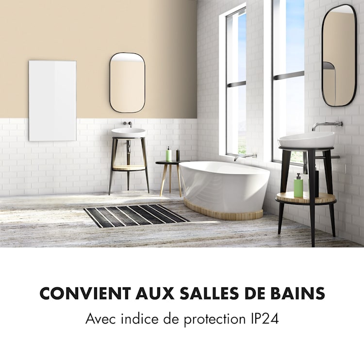 Radiateur infrarouge lointain Wonderwall 60 - 600W, zone d'efficacité 12 m², portée 5 m_3