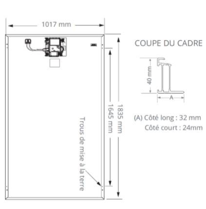 Panneau solaire Sunpower Maxeon 5 AC - 400Wc avec micro-onduleur Enphase intégré_3