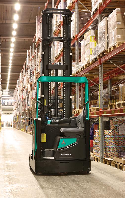 Rb14-25n2 - Chariot à mât rétractable Mitsubishi - Électrique, 1.4 à 2.5T, levée 4.8 à 13M_3