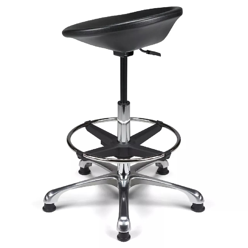 Tabouret technique polyuréthane avec dossier intégré So Arezzo - Sans_3