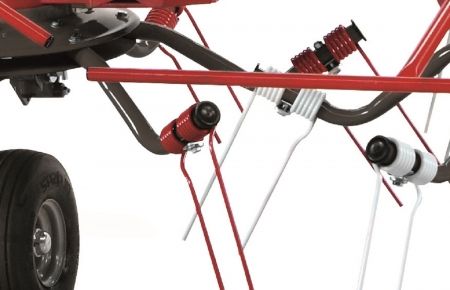 Spider 555/4 faneuse professionnelle - sip - largeur de travail 5,30 m_3