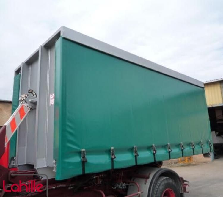 Bâche, filet et capot pour remorque - Lahille - en toile PVC de haute qualité - protection agricole_3