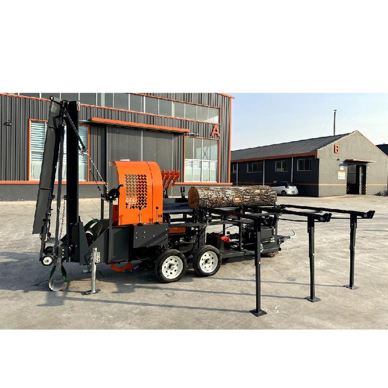 Combiné avec fendeuse hydraulique 30 tonnes WoodMax 30T
