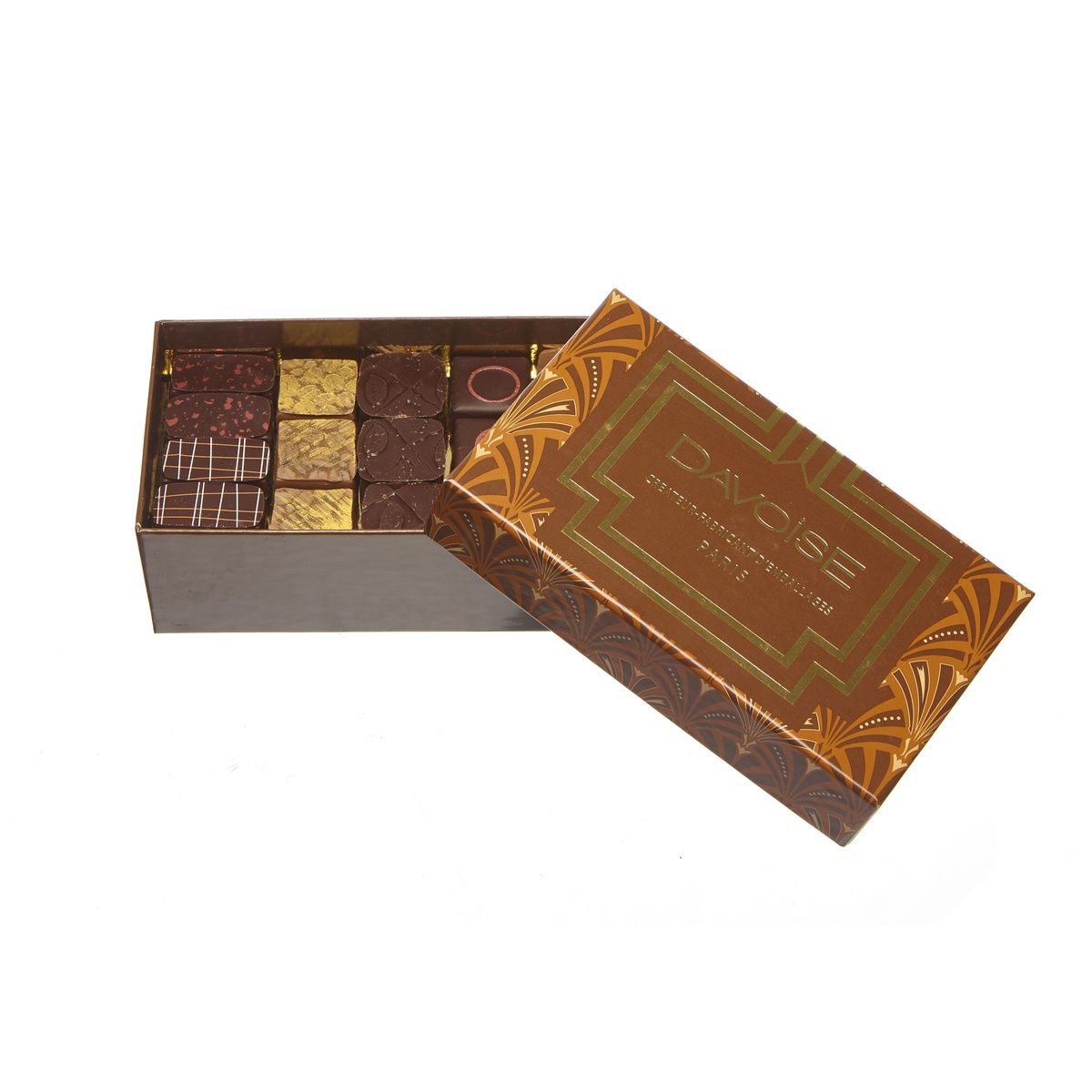 Dbb1801 - Balloboite Art Déco - Boîte cadeau alimentaire - Davoise - 136x75x50mm_3