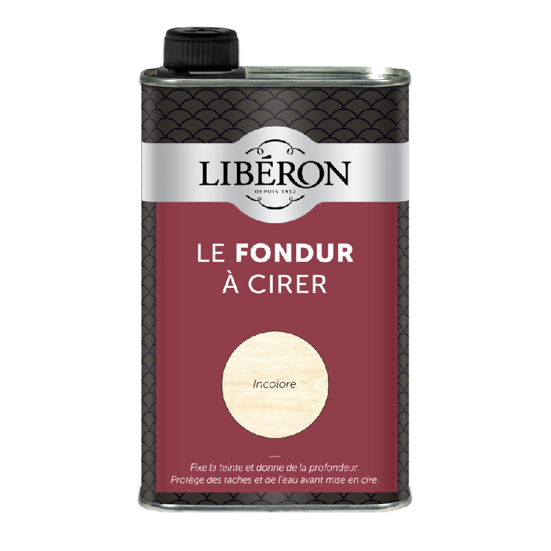 Fondur à cirer LIBERON - 0.5 l - incolore - fixe la teinte et protège des taches de l'eau_3