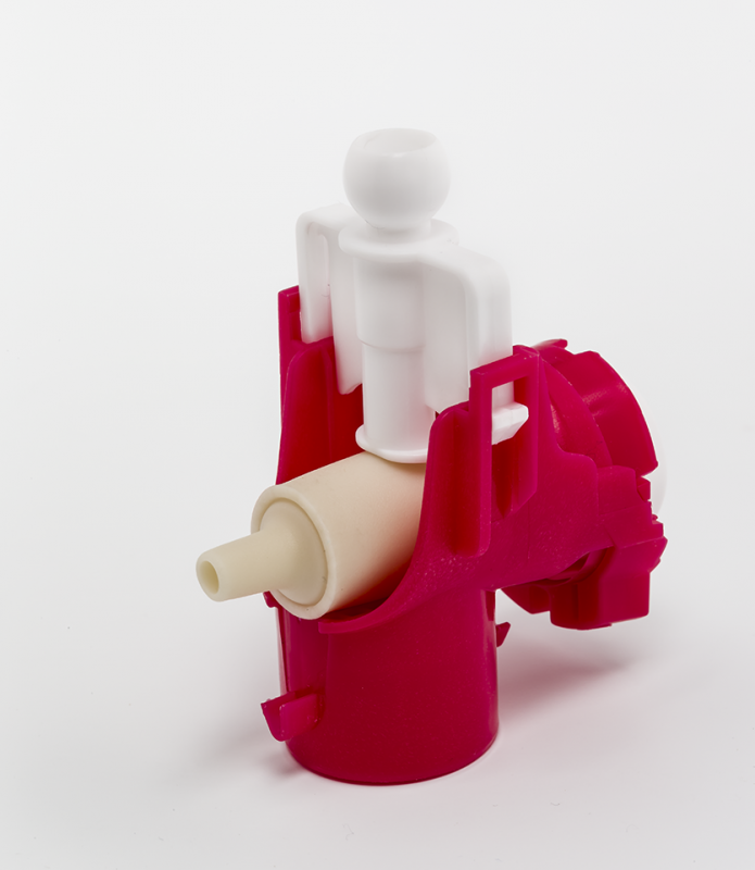 Distributeur de savon mural MultiFlex - mécanisme 100% jetable - personnalisable_3