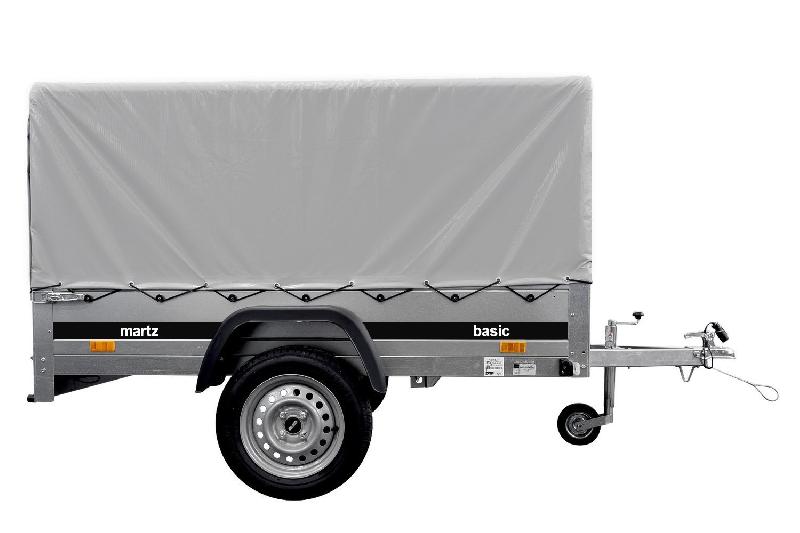 Remorque bagagère non freinée - 2,01 X 1,26 M - MARTZ BASIC 201_3
