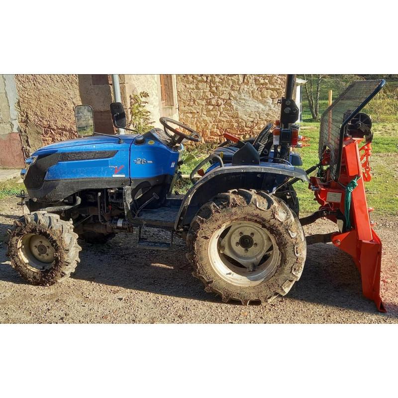 Treuil forestier avec vitesse d'enroulement de 0.6 à 1.5 m/s et conformité CE