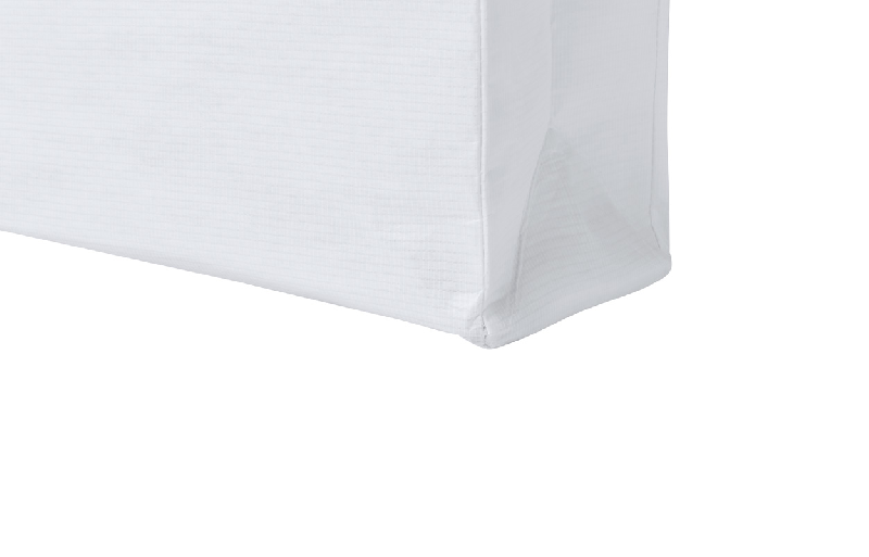 Sac shopping RPET - polyester laminé avec soufflet et anses courtes - 110 g/m² - labélisé RPET_3