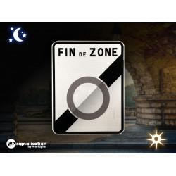 Panneau de Sortie de Zone à Faibles Emissions (ZFE) - B57 - Signalisation de fin de restriction pour véhicules polluants_3