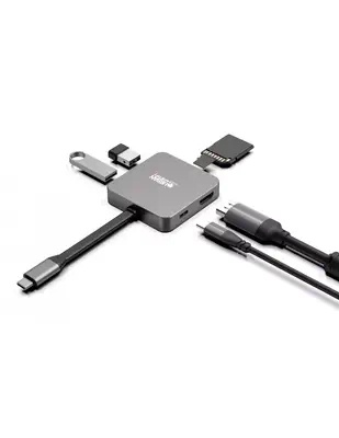 Urban Factory HUBEE LIGHT USB 3.2 Gen 1 (3.1 Gen 1) Type-C Gris_3