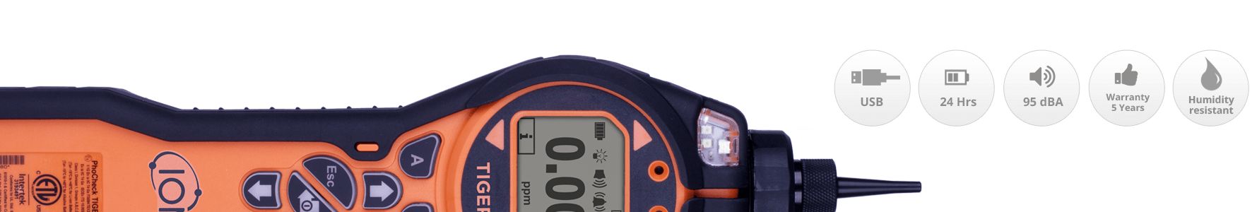 Détecteur portable de COV - Tiger - Détection rapide et précise avec résistance à l'humidité et à la contamination_3