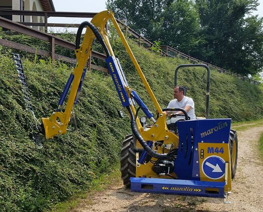 Broyeur forestier hydraulique Marolin - M44 M44S M48S - largeur de coupe 100 cm_3