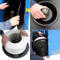 Mini Model - Cercleuse semi-automatique Ferplast - Poids 78 kg - Dimensions réduites pour petits espaces_3