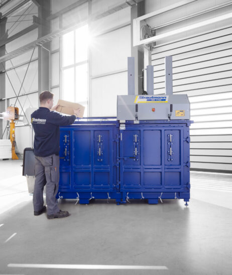 Compacteur multi-matériaux pour déchets recyclables MK 1100