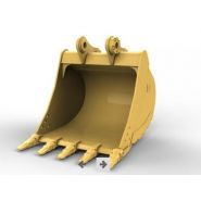 477-3378 godet d'excavation à usage normal avec lame de nivellement - caterpillar finance france - 1 000 mm (39 in) - capacité 0.93 m³_3