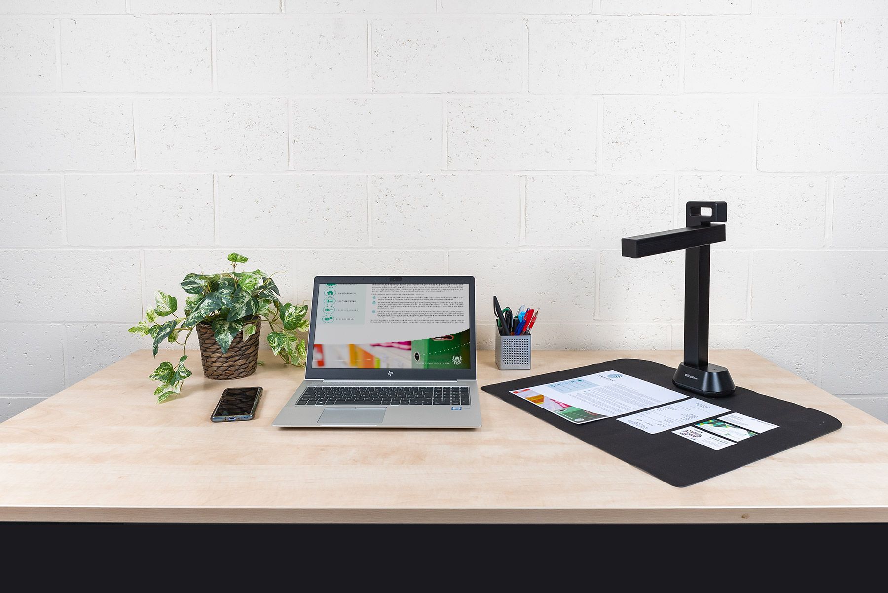 Scanner portable IRIScan™ Desk 6 Pro - Numérisation rapide A3, IA avancée, compatible Zoom et Teams_3