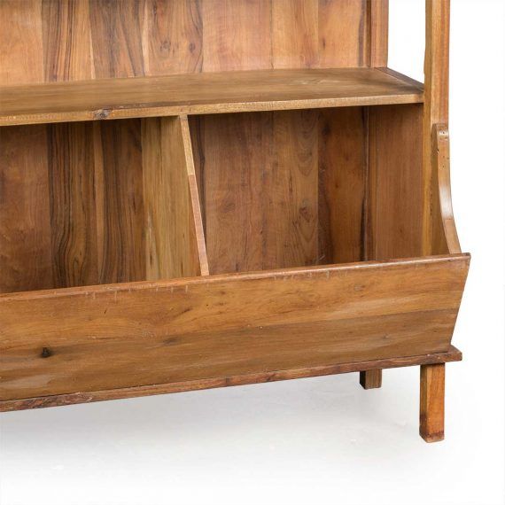 00119001000784 - Meuble présentoir vintage en bois avec étagères et tiroirs - Francisco Segarra - 158x54xh225cm_3