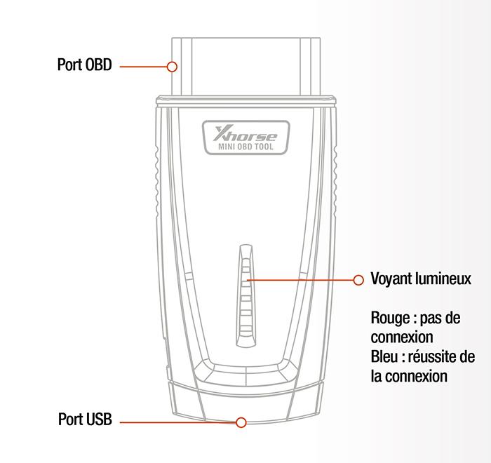 Mini OBD Tool XHORSE - Programmateur de clé voiture multifonction avec diagnostic et programmation_3