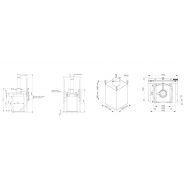 Station de remplissage big bag avec vérin de tension pour forme optimale