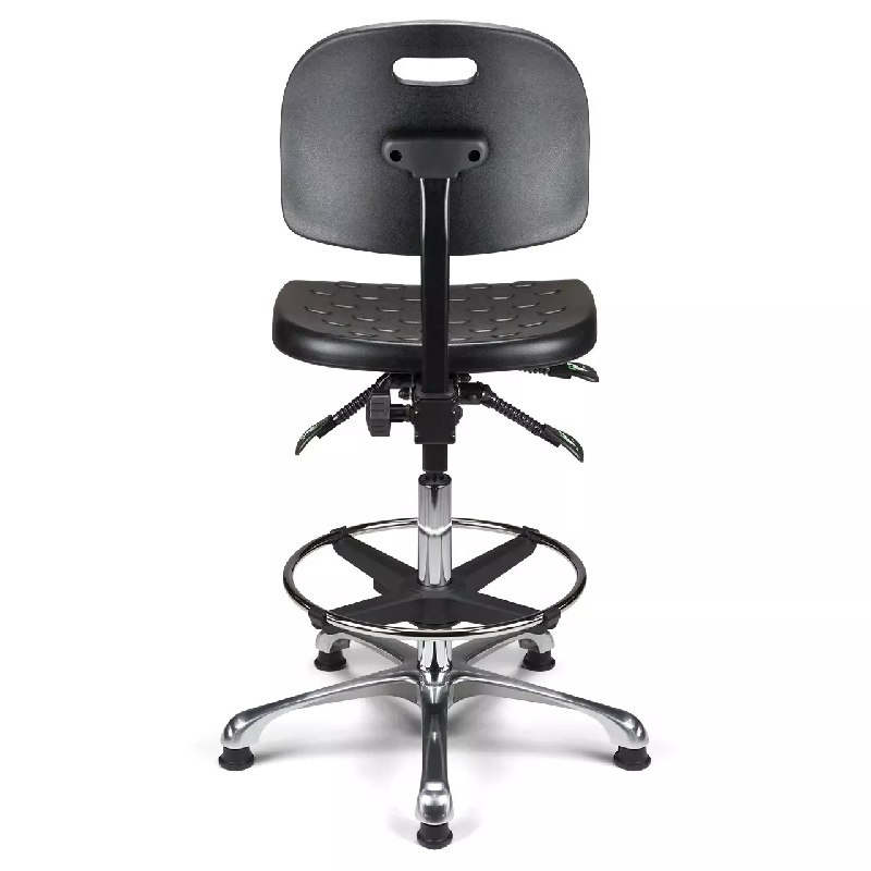 Siège technique polyuréthane asynchrone avec repose-pieds So Campania - Paire d'accoudoirs réglables sur 3 axes, Avec_3