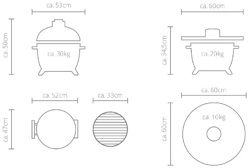 Barbecue Kamado Monolith ICON 2.0 avec support | Planet Outdoor_3