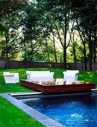 Canapé Bubble Club - Starck - 2 places en polyéthylène teinté - Résistant pour intérieur et extérieur_3