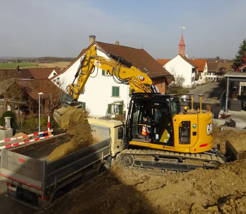 Godet de talutage orientable Egli - pour pelle 6.5 à 32 t - acier haute qualité_3