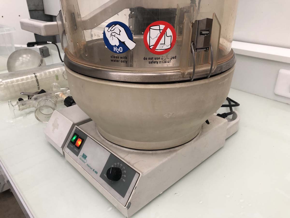 Rotavapeur BÜCHI R124 et bain-marie B480 d'occasion - laboratoire pharmaceutique - P21091261_3