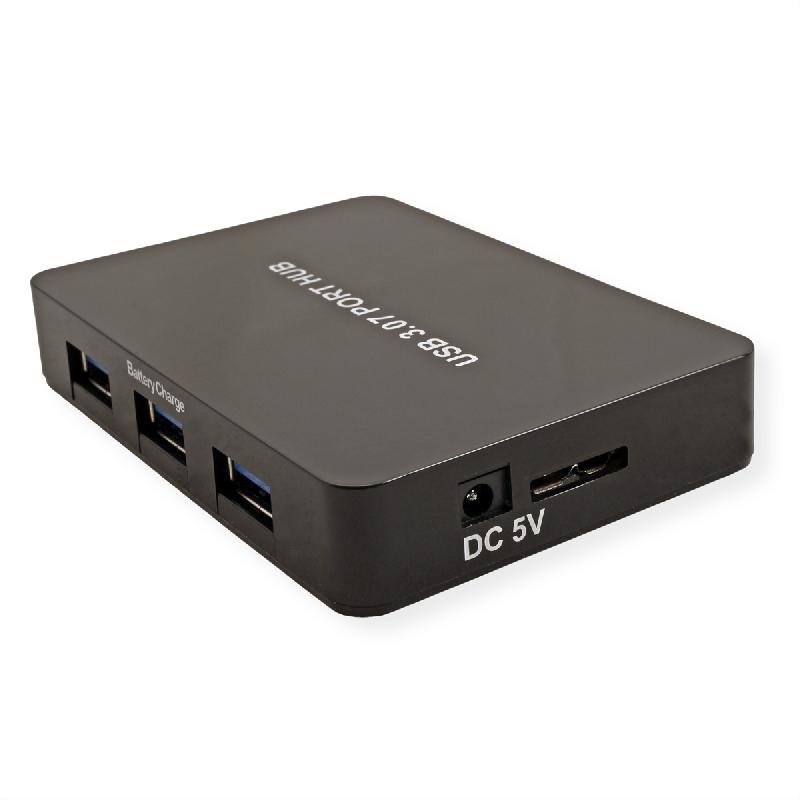 VALUE Hub Desktop USB 3.2 Gen 1, 7 ports, avec alimentation_3