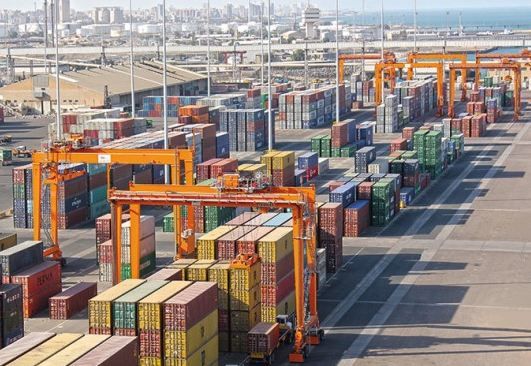 Grue portuaire - Liebherr - Portique de stockage sur pneus avec construction rigide et options de productivité_3