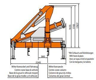 Grue Atlas 35.2 en position déployée