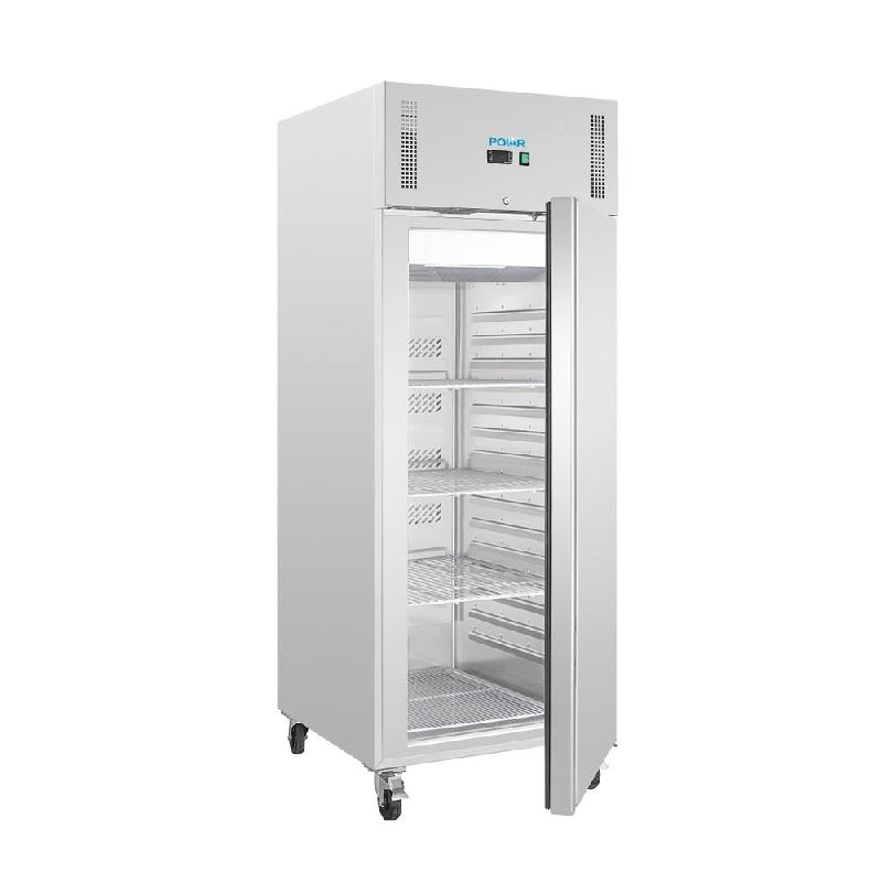 Armoire réfrigérée négative  inox - 1 porte - série U 560 L - Polar - UA051_3