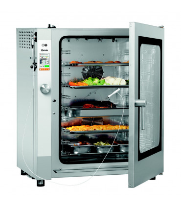 Four mixte à vapeur professionnel puissant et facile d'utilisation - silversteam p-10111drs réf. 117766 bartscher_3