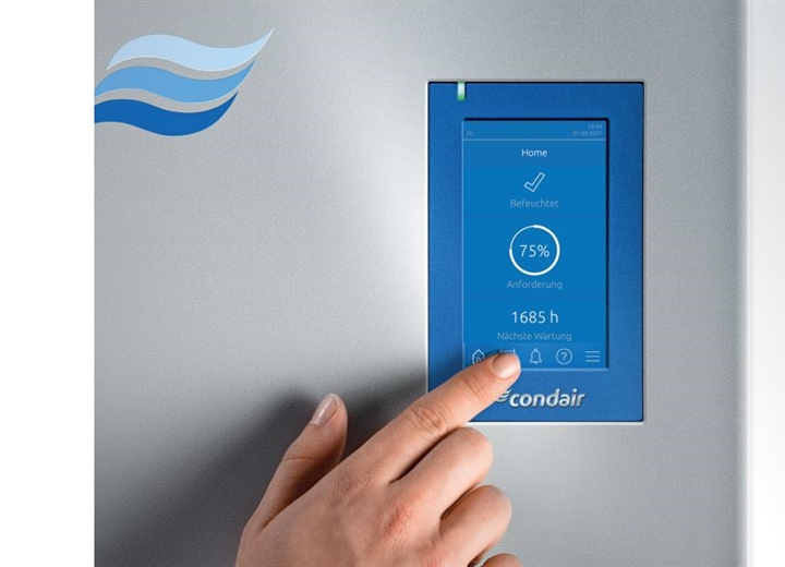 Humidificateur adiabatique combinant atomisation et évaporation - Condair DL_3