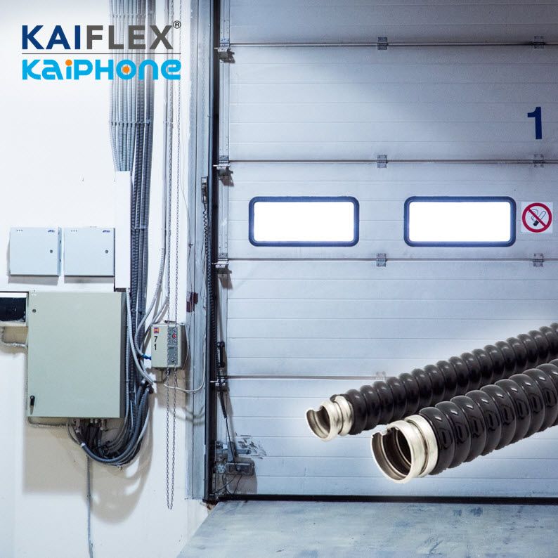 WP-S1P2 - Flexible métallique en acier inoxydable Kaiflex - Conduit électrique flexible avec gaine PVC, haute flexibilité et résistance_3