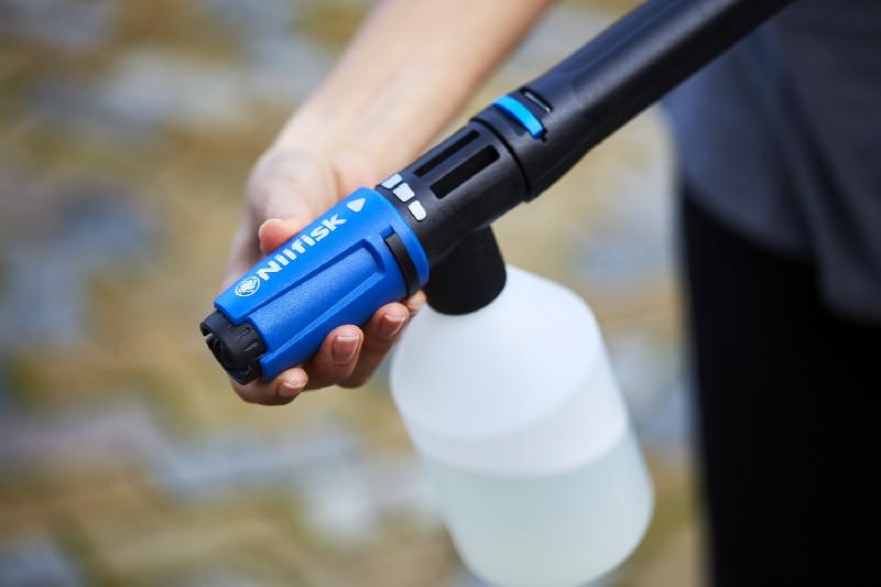 Canon à mousse en plastique pour voiture - 0.5L - Nilfisk - réglage du débit et adaptable nettoyeurs Nilfisk_3