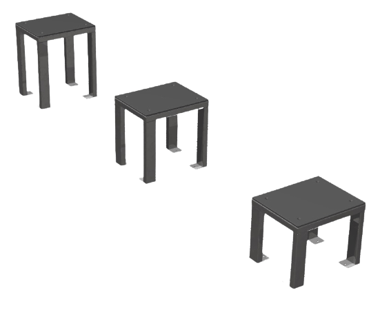 Kit complet plateau fitness / street workout en acier inoxydable - Référence BTKF2_3