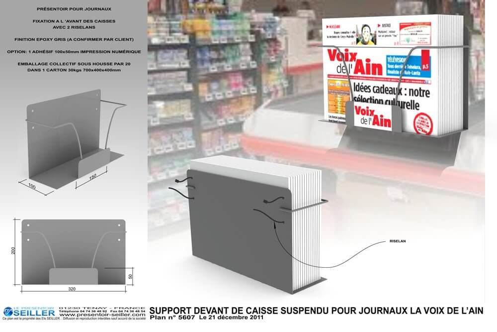 Devant de caisse - meuble présentoir - seiller - en plastiques thermoformés_3