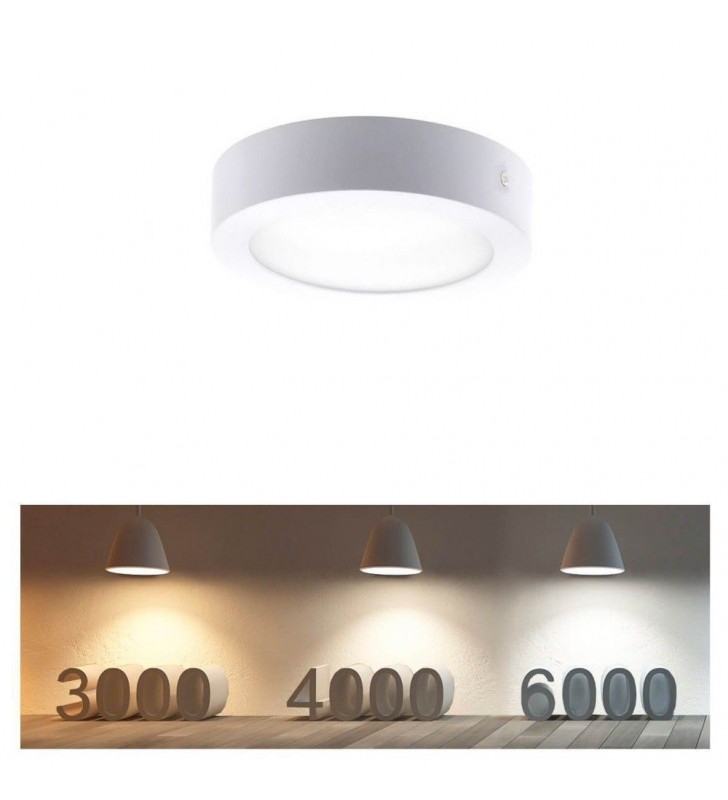Downlight saillie LED 20W - Osram chip IP20 - lumière 4000K - réf DOSAIOSR20W4K_3